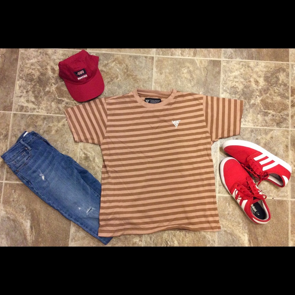 Hypland Stripe T-Shirt - M